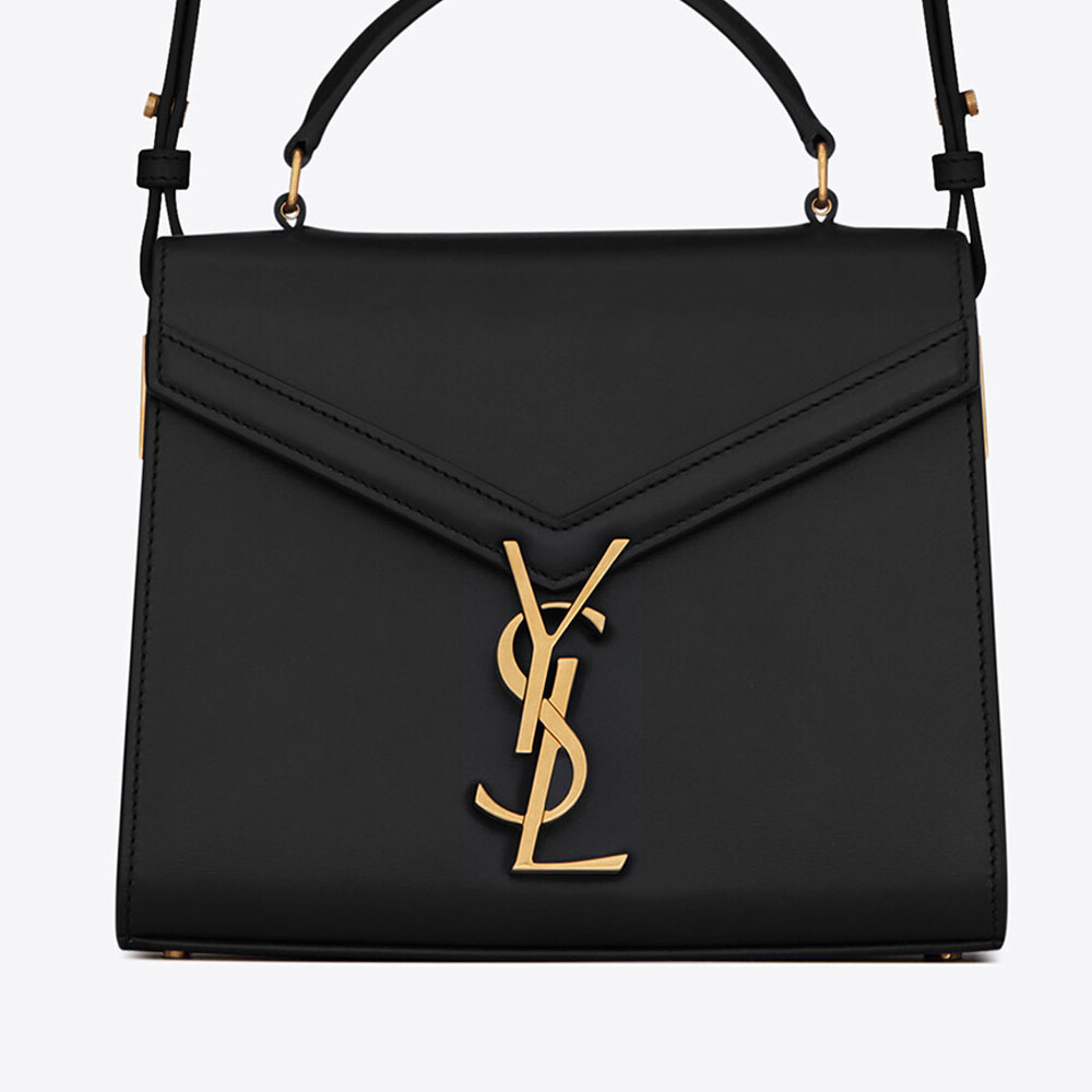 YSL Cassandra Mini Top Handle Bag Box Saint Laurent 623930 0SX0W 1000: Image 2