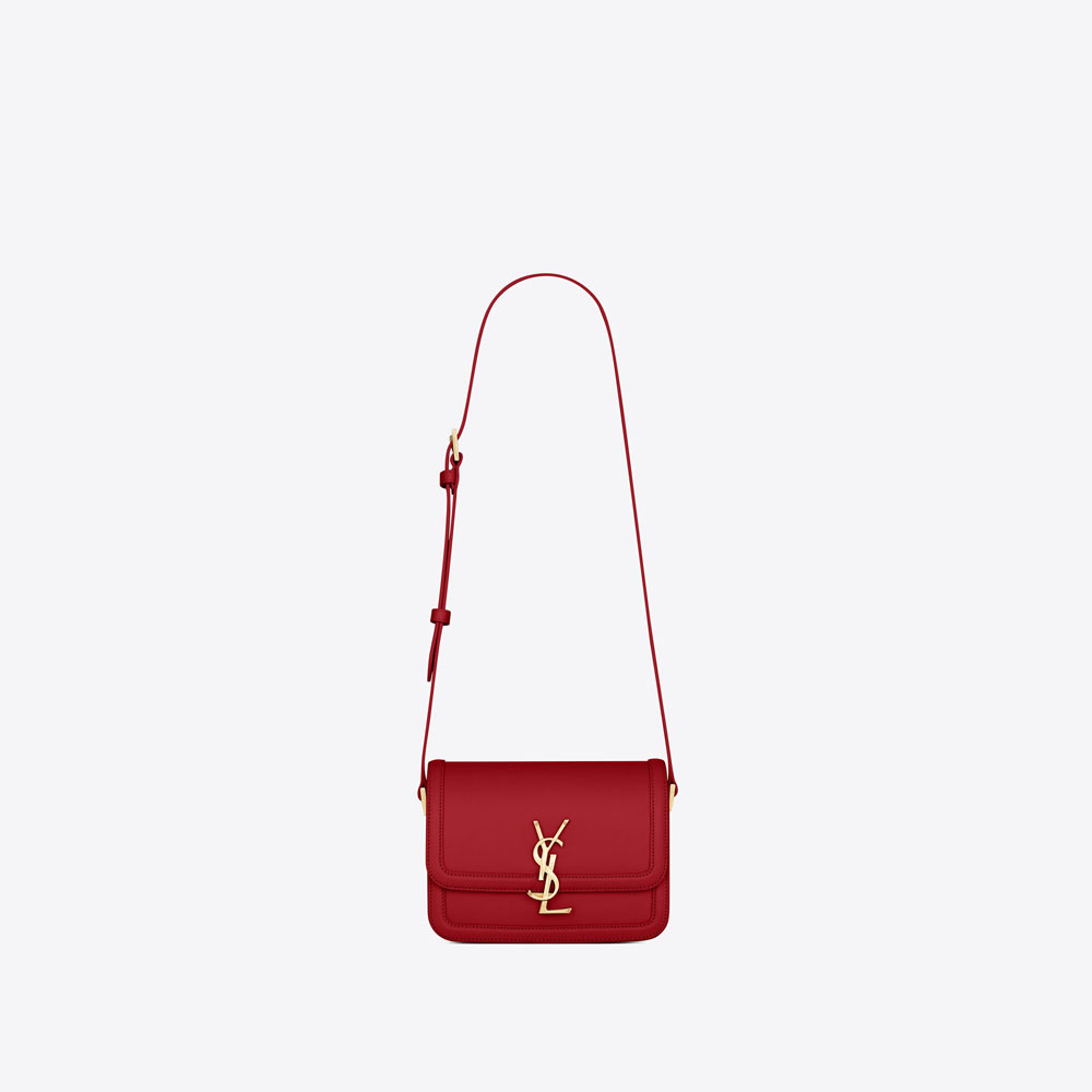 YSL Solferino Small Satchel Box Laurent Leather 634306 0SX0W 6805: Image 1