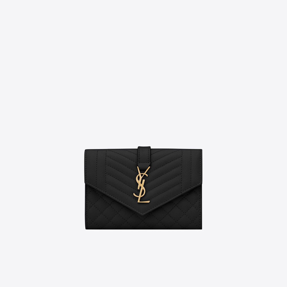 YSL Envelope Small Envelope Wallet In Mix Matelasse Leather 651026 BOW91 1000: Image 1