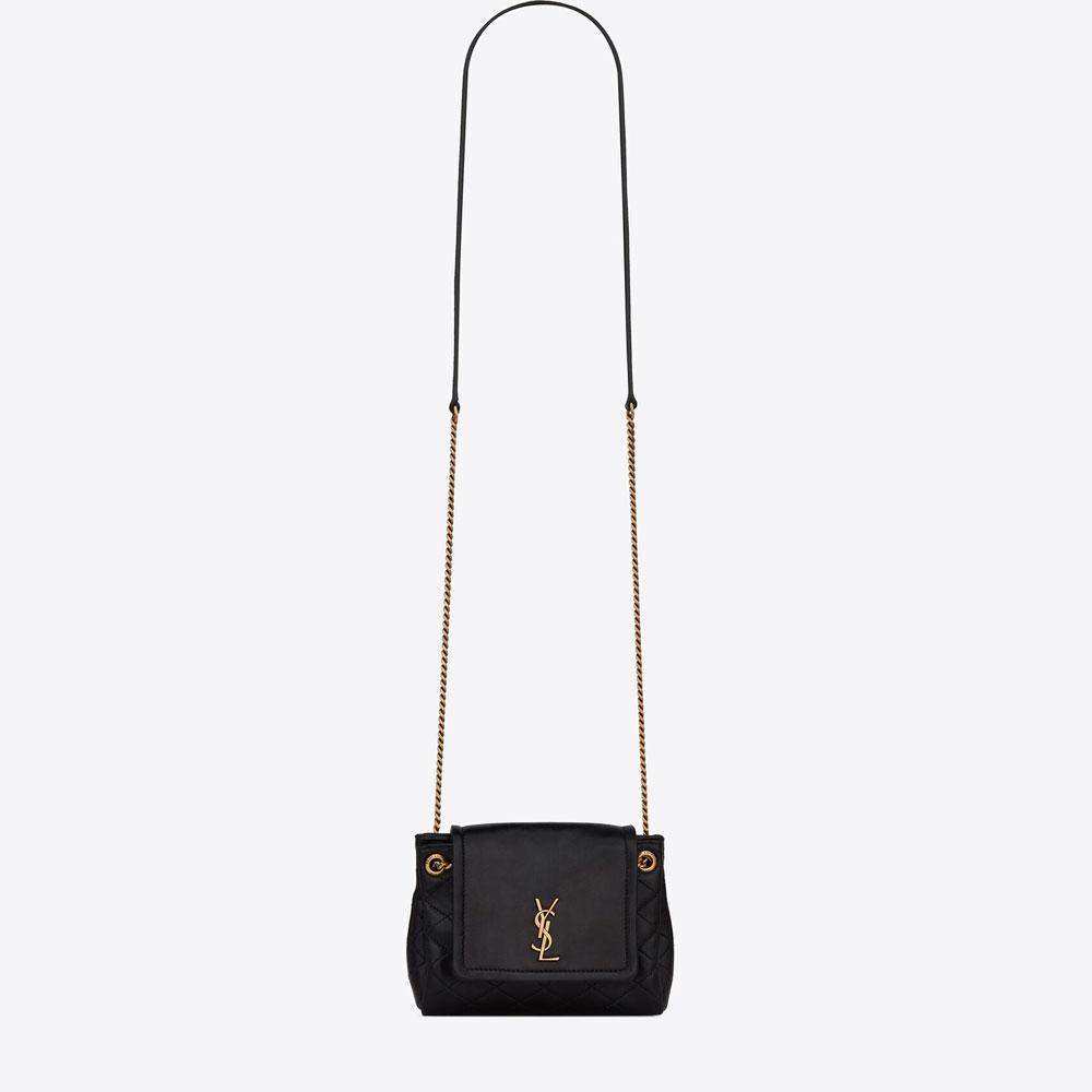 YSL Mini Nolita In Lambskin 672738 1EL07 1000: Image 1