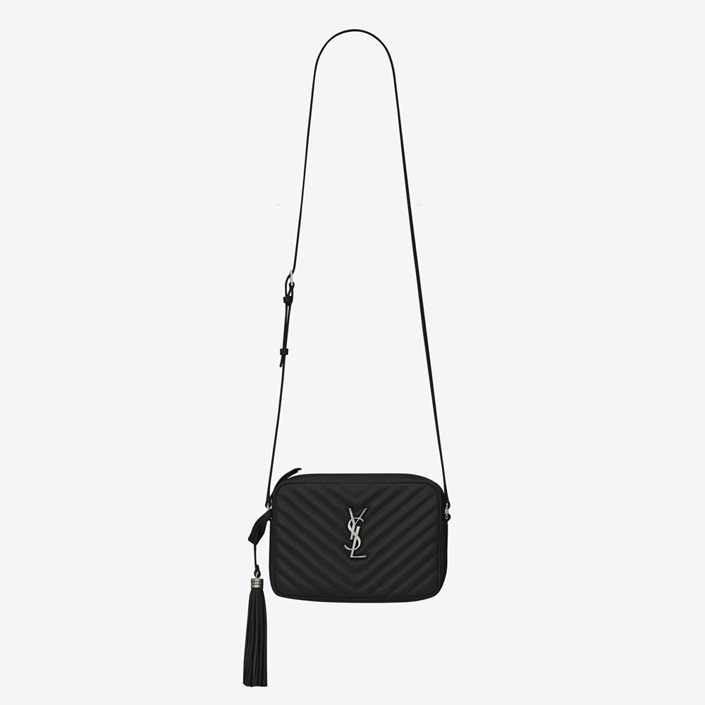 YSL Lou Camera Bag In Quilted Leather 715232 DV704 1000: Image 1