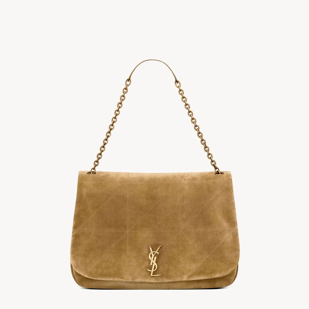 YSL Jamie 4.3 In Suede 742431 1U8P7 3194: Image 1