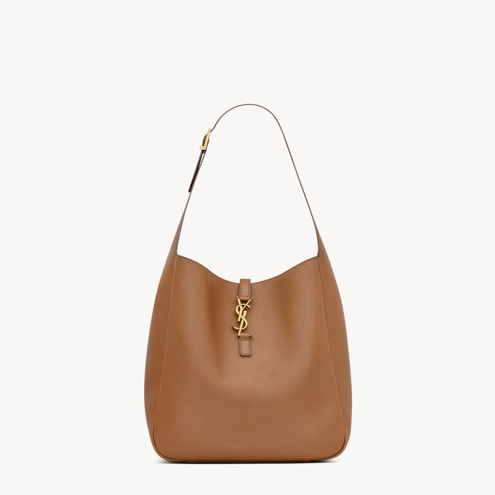 YSL Le 5 A 7 Supple Large In Grained Leather 753837 AAAUQ 2536: Image 1