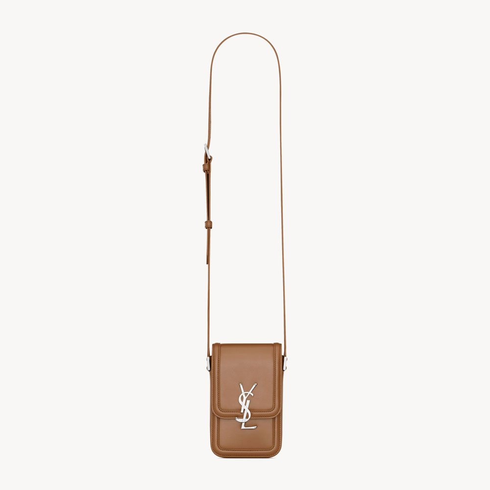 YSL Solferino Mini Bag In Smooth Leather in Fox 753963 0SX0E 2536: Image 1