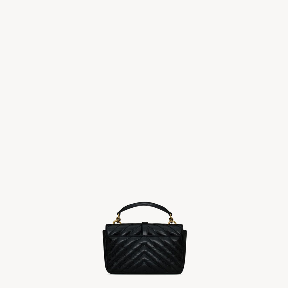 Saint Laurent College Mini Chain Bag 779430 DZH07 1000: Image 3