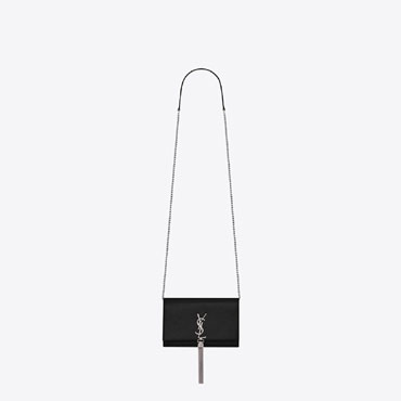 Saint Laurent Kate Chain Wallet With Tassel 452159 BOW0N 1000