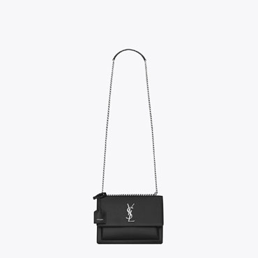 Saint Laurent Medium Sunset Bag In Black 45336001AS