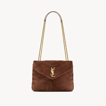 YSL Loulou Small In Quilted Suede 494699 1U867 2358