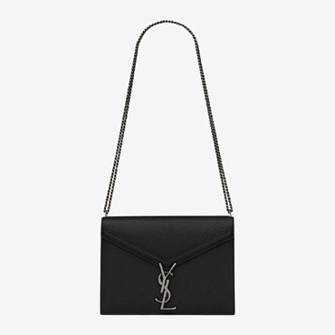 YSL Cassandra Monogram Clasp Bag In Grain De Poudre 532750 BOWNR 1048