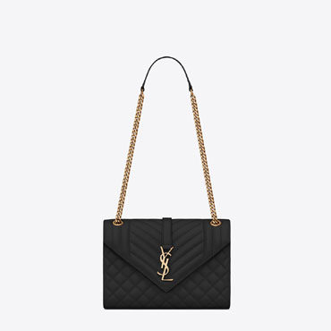 YSL Envelope Medium Bag In Mix Matelasse 600185 BOW91 1000