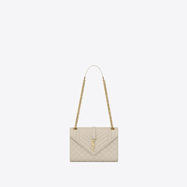 YSL Envelope Medium Chain Bag Mix Matelasse 600185 BOW91 9207