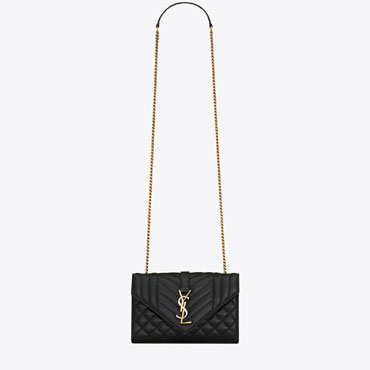 YSL Small Envelope In Mix Matelasse Leather 600195 AABZO 1025