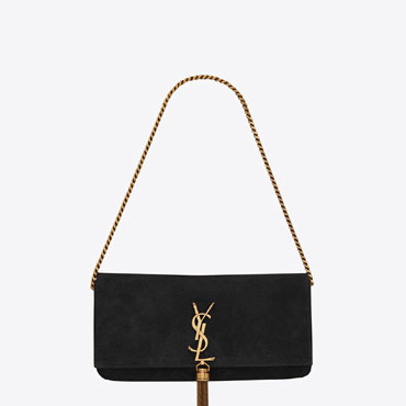 YSL Kate 99 With Tassel In Suede And Smooth Leather 604276 0UD7W 1000