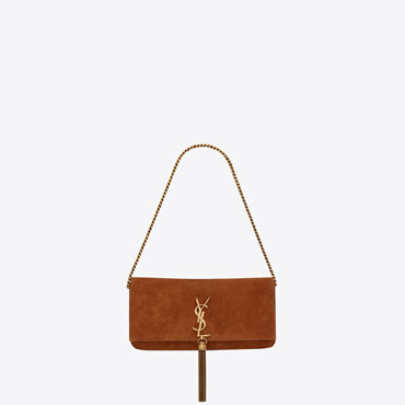 YSL Kate 99 Chain Bag With Tassel In Suede 604276 0UD7W 7715