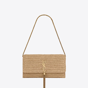 YSL Kate 99 Tassel In Raffia 604276 GG6AW 7072