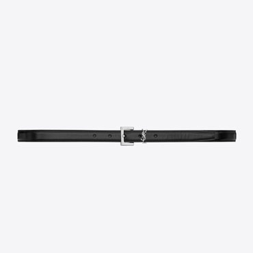 Saint Laurent Cassandre Thin Belt 612616 AACC5 1000