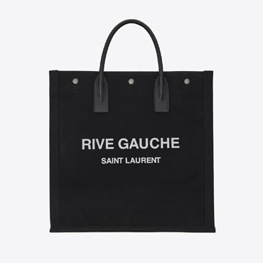 YSL Rive Gauche N S Shopping Bag In Cotton 631682 96N9E 1070