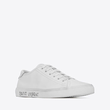 YSL Malibu Sneakers In Smooth 649250 00NG0 9030