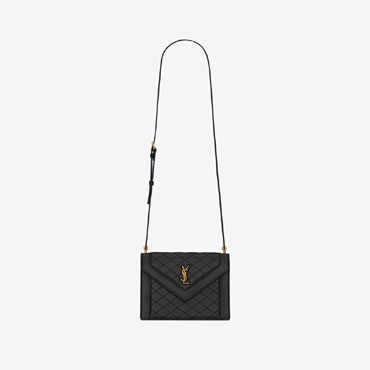 YSL Gaby Mini Satchel In Quilted Lambskin 685574 1EL07 1000