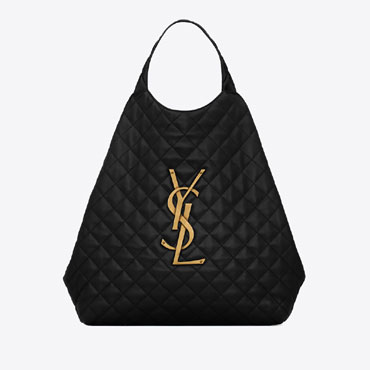 YSL Icare Maxi Shopping Bag In Quilted Lambskin 698651 AAANG 1000