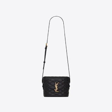 YSL June Box Bag In Quilted Lambskin 710080 1EL07 1000