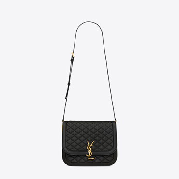 YSL Solferino Medium Supple Satchel In Quilted Lambskin 733704 AABRT 1000