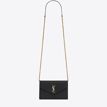 YSL Cassandre Envelope Chain Wallet In Smooth Leather 743050 AAB4K 1025