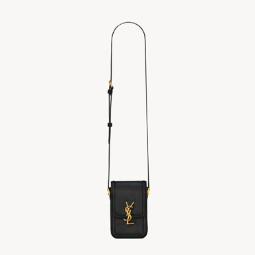 YSL Solferino Mini Bag In Smooth Leather in Black 753963 BWR0W 1000