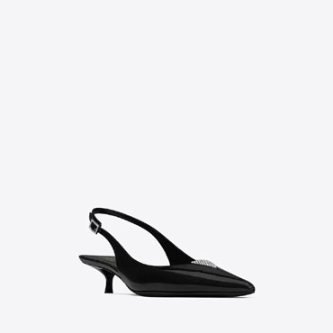 YSL Cherish Slingback Pumps 755341 AACG0 1000