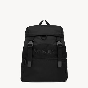 YSL Backpack In Econyl Vegetable Tanned 756285 FACEO 1000