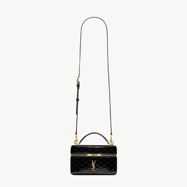 YSL Gaby Vanity Bag In Patent Leather 766731 0UFU7 1000