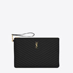 YSL Cassandre Matelasse Document Holder In Quilted Leather 440222 CWU01 1000