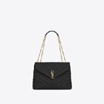 YSL Loulou Medium In Matelasse Y Leather 487216 DV727 1000