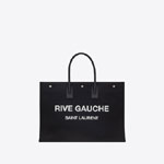 YSL Rive Gauche Tote Bag In Linen Leather 499290 96N9E 1070