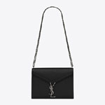 YSL Cassandra Monogram Clasp Bag In Grain De Poudre 532750 BOWNR 1048