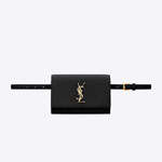 YSL Kate Belt Bag Poudre-embossed Leather 534395 BOW0J 1000