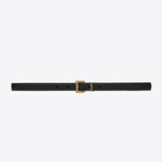 YSL Cassandre Thin Belt Square Buckle 554465 BOO0W 1000