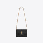 Saint Laurent Sulpice Chain Wallet 556830 0U601 1000