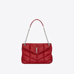 YSL LOULOU PUFFER Medium Bag In Quilted Lambskin 577475 1EL00 6805