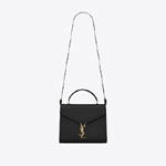 YSL CASSANDRA Medium Bag In Grain De Poudre Leather 578000 BOWNW 1048