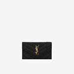 YSL Cassandre Matelasse Fragments Flap Card Case 612808 BOW01 1000