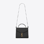 YSL Cassandra Medium Top Handle Bag Grain De Poudre 623931 BOW0W 1000