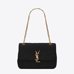 YSL Jamie Medium Quot Carre Rive Gauche Quot In Jersey 634820 2F927 1000