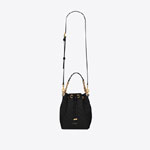 YSL Emmanuelle Small Bucket Bag In Quilted Lambskin 697640 1EL07 1000