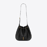 YSL Paris Vii Large Flat Hobo Bag In Crocodile Embossed 697941 AAAN9 1000