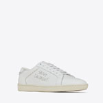 YSL SL08 Low-top Sneakers In Smooth Leather 711246 AAASW 9030