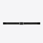 YSL Rectangular Buckle Thin Belt 715868 AAA17 1000