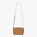 YSL Lou Camera Bag In Quilted Leather in Cinnamon 761554 DV707 7715