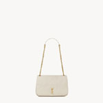 YSL Jamie 4.3 Small In Lambskin in Blanc Vintage 763475 AAB32 9207