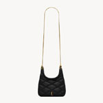 YSL Sade Hobo In Lambskin in Black 793608 1EL07 1000